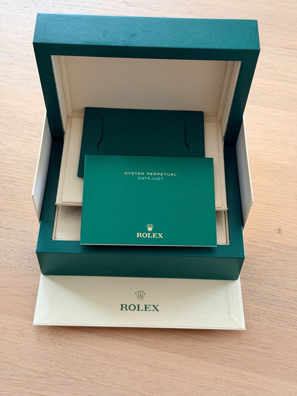 Scatole porta orologi: Originale Rolex Uhrenbox Datejust – Usato da Worben venduto da Vasco1312 1
