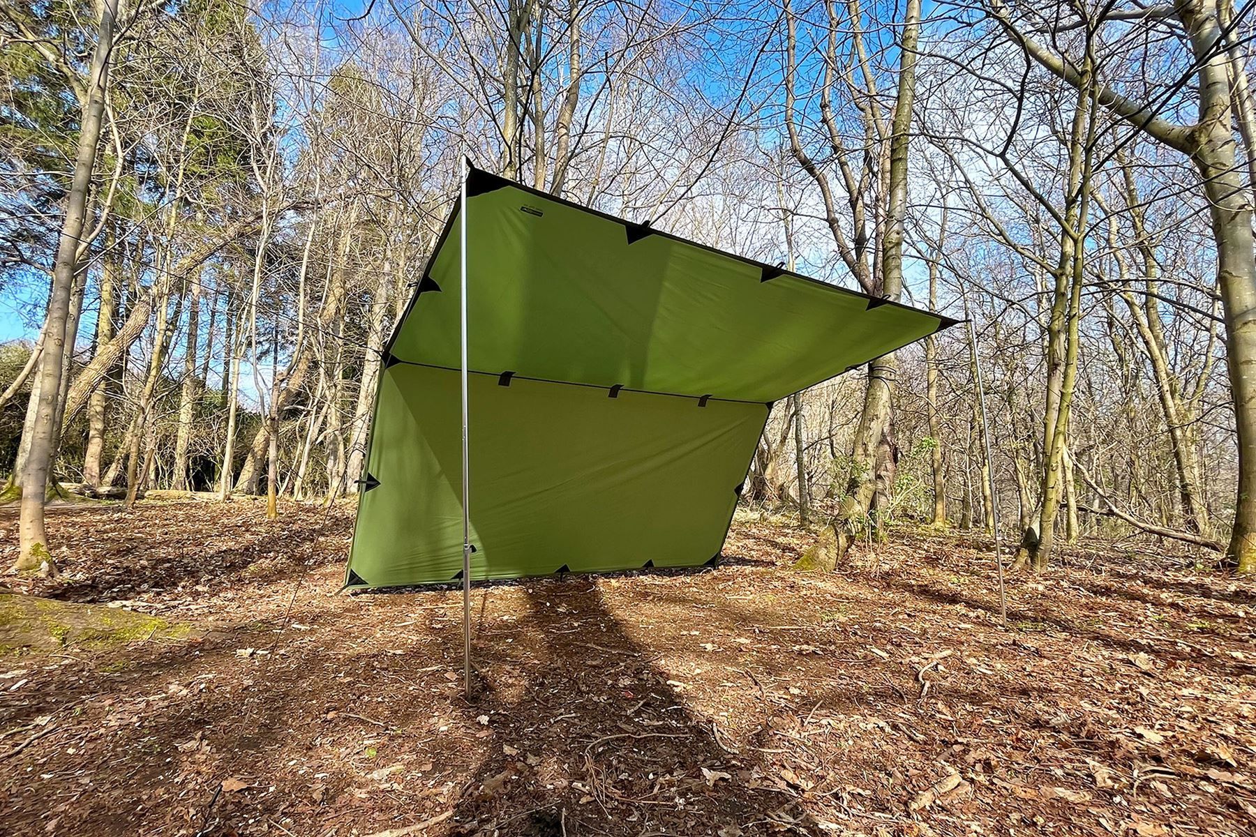 DD Hammocks Altro per Esercito: DD Hammocks Tarp 3x3 grün UV-Schutz – Nuovo e nell'imballaggio originale da Tulln venduto da HaengemattenShop 2