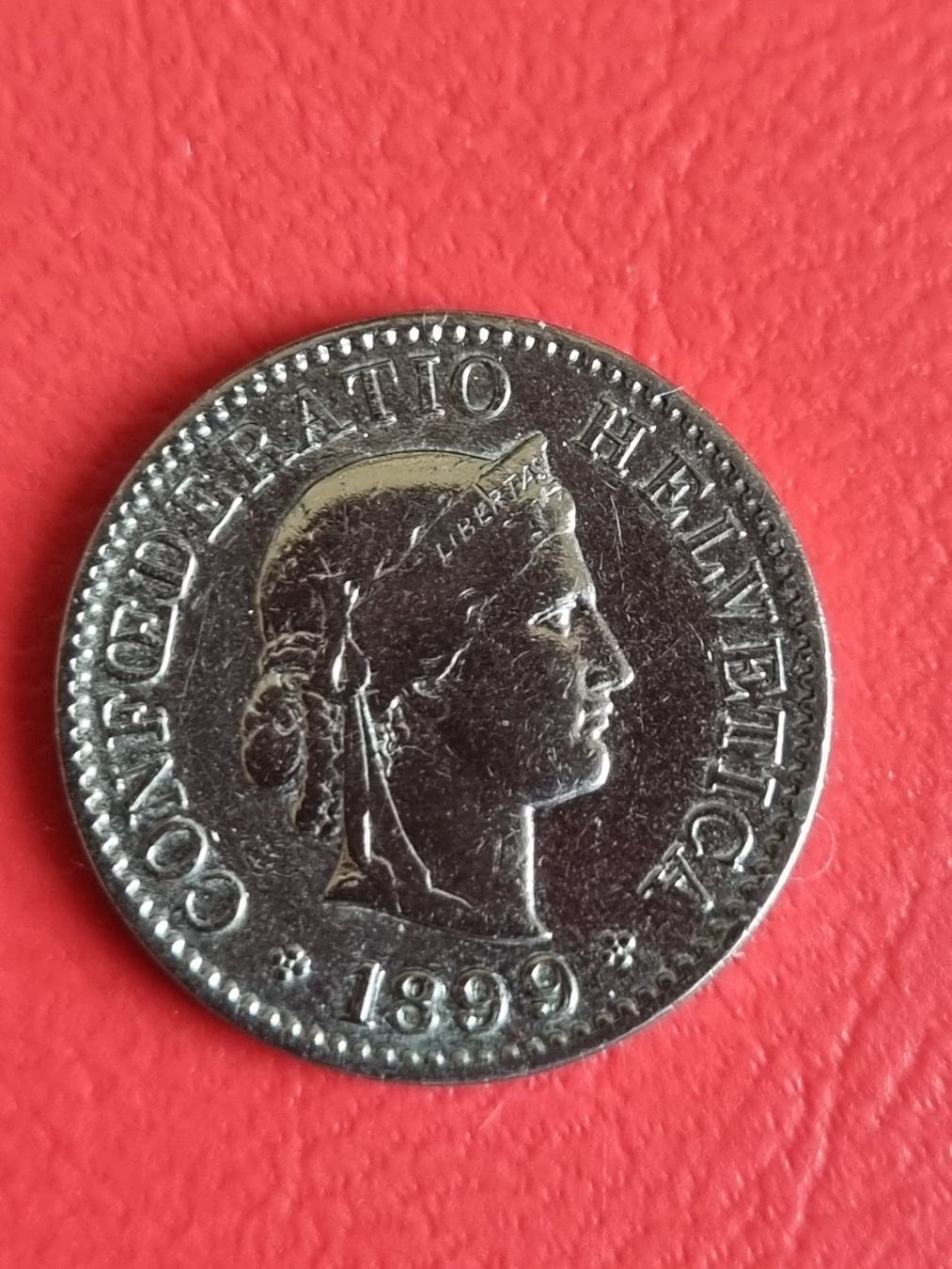 Tutti le monete: SCHWEIZ: 5 RAPPEN 1899 - VORZ. VK 70.- – Usato da Heimenschwand venduto da Valvora 1