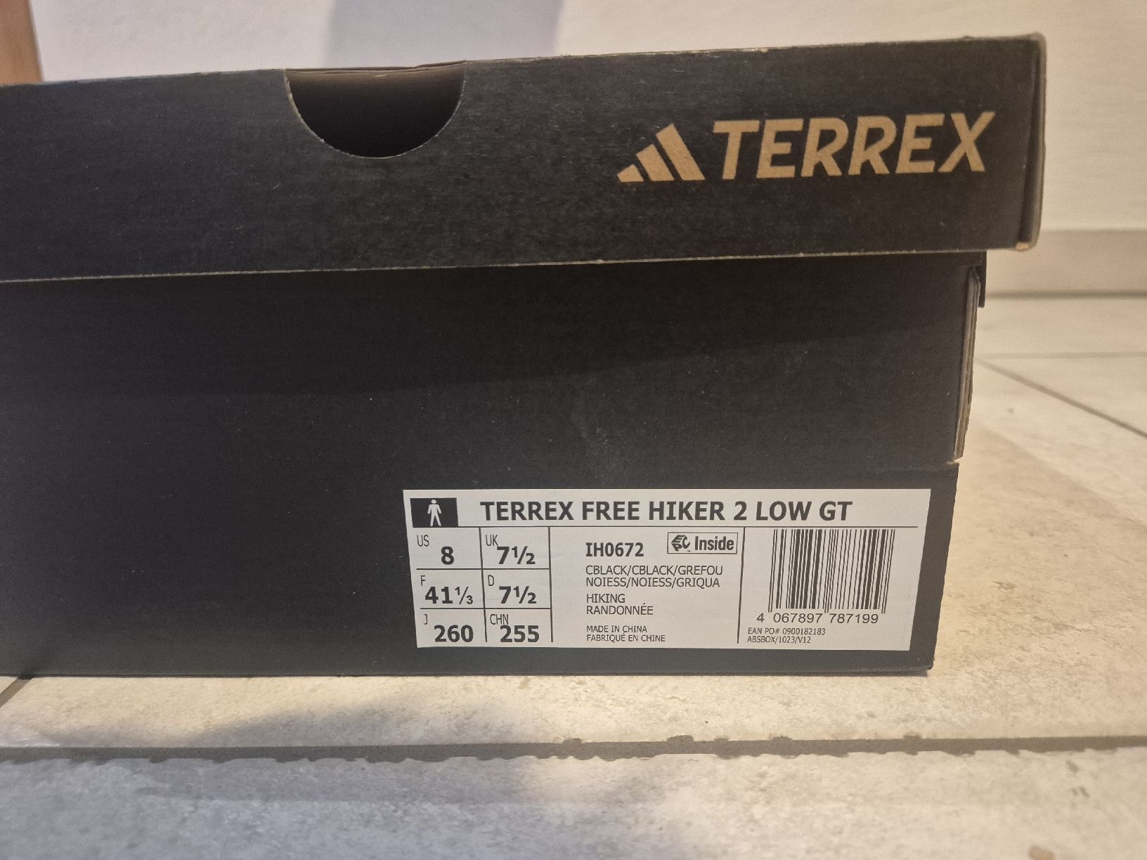 Adidas Scarpe da uomo: Adidas terrex free hiker 2 low gt – Nuovo e nell'imballaggio originale da Steffisburg venduto da Diverstone 1