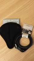 SCHNÄPPCHEN – Fahrrad Schloss + Sattelbezug Set – ORIGINAL