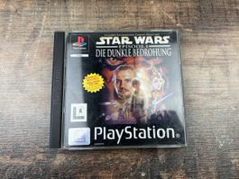 STAR WARS EPISODE 1 DIE DUNKLE BEDROHUNG PlayStation Spiel