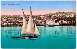 951 LAUSANNE-Ouchy ça. 1915 (VD)
