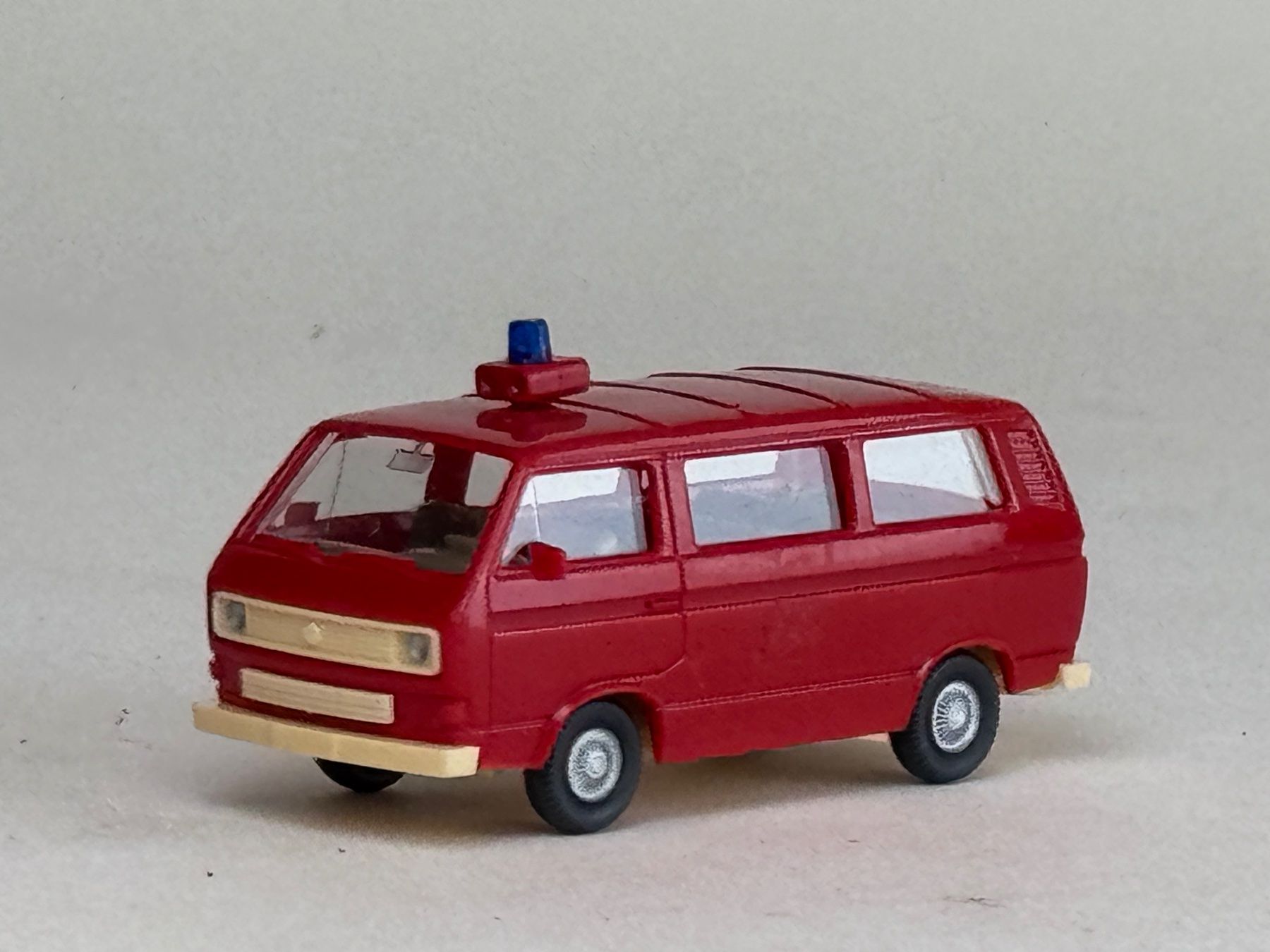 Modellautos: VE1-  Wiking VW T 3 Bus Feuewehr – Gebraucht aus Elm von Wikmtz