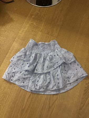 Cute Girl's summer Skirt, light blue, size 7/8