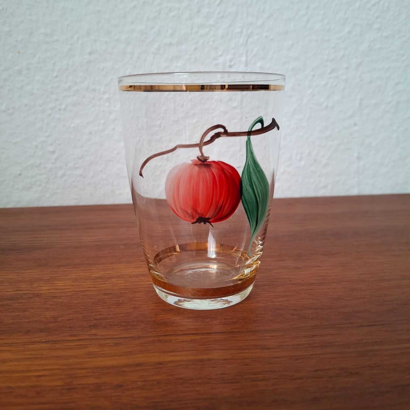 Verres: 6 verre fruit vintage doré – D'occasion à Neuchâtel par Rochawood 3
