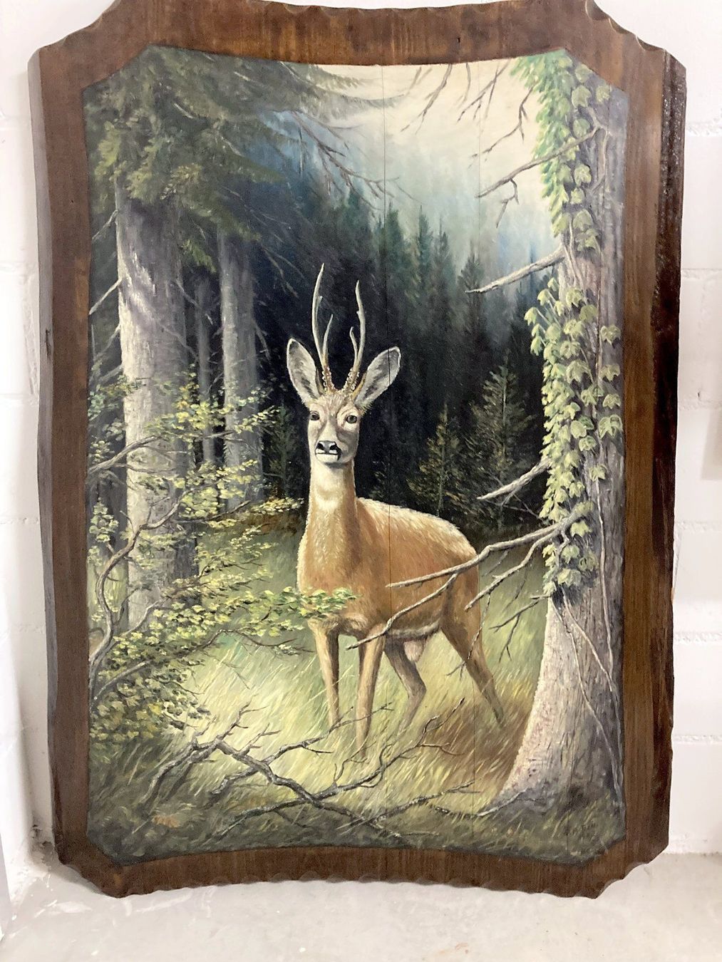 Tableaux: Prachtvoller Rehbock – D'occasion à Bazenheid par Humor53