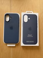 Cover iPhone 17 silicone MagSafe blu nuovo