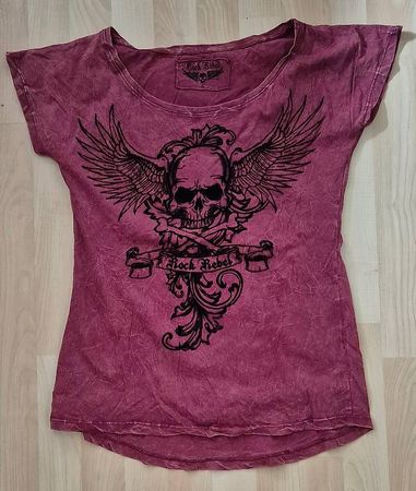 Skull-Rock-Samt-Tattoo-S-Neu