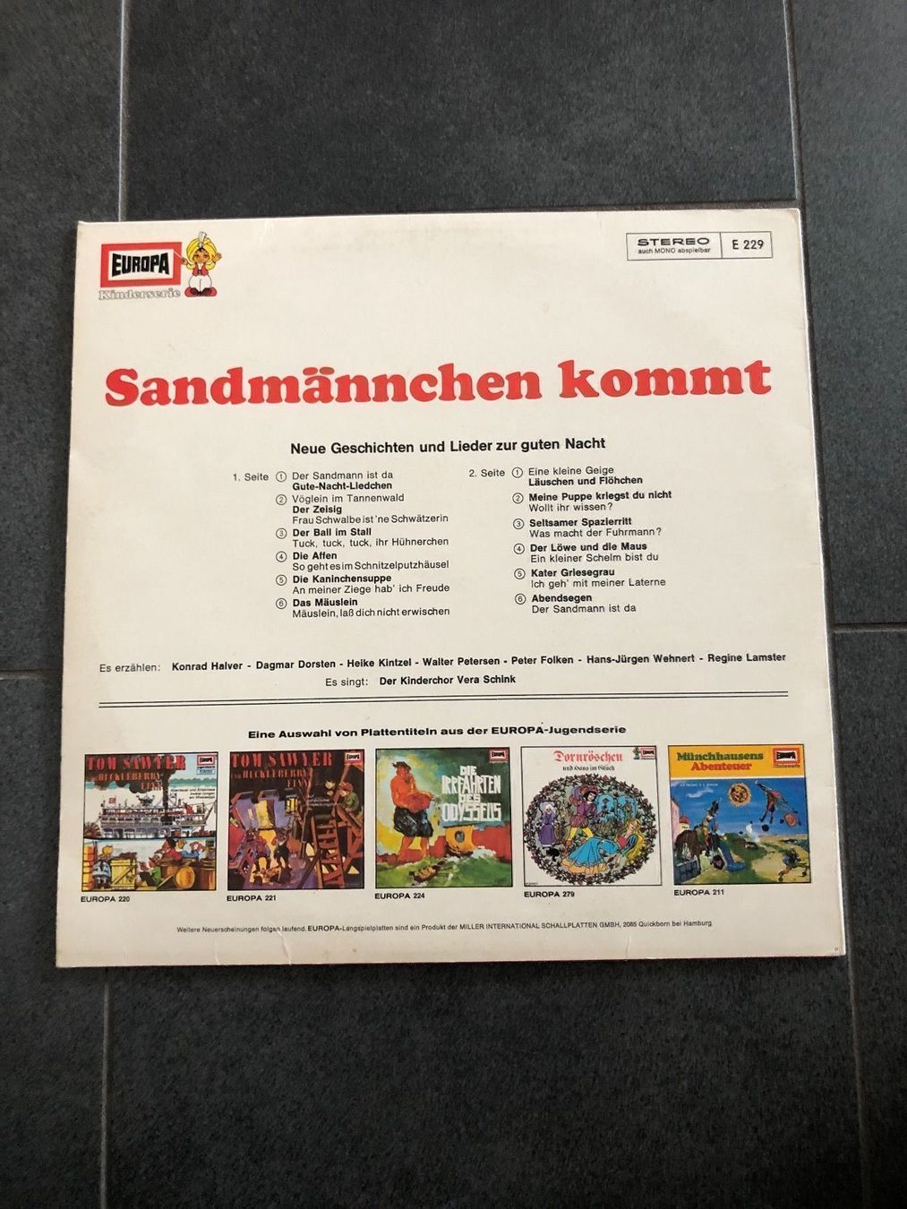 Dischi in vinile: Sandmänchen kommt – Usato da Hünenberg venduto da Agent000 1