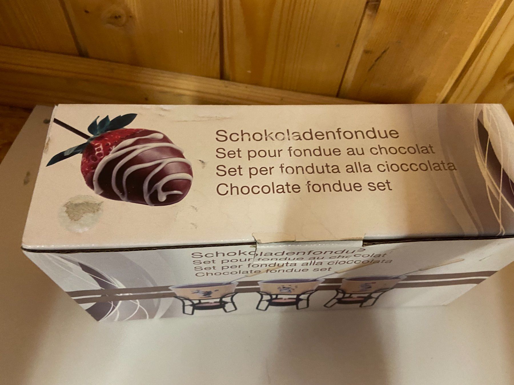 Set di piatti: Schokoladenfondue – Nuovo e nell'imballaggio originale da Werthenstein venduto da Sublix 3