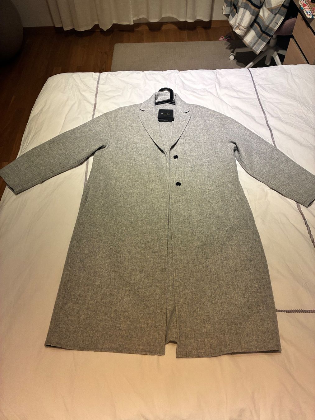 Massimo Dutti Mäntel: Massimo Dutti Oversize Coat Grey Size S Classic Style – Gebraucht aus Bern von mel_5xlj 3