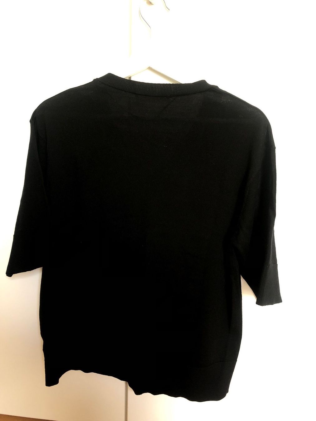 Selected T-shirt: Damen Pullover Selected schwarz V-Ausschnitt Merino – Nuovo e nell'imballaggio originale da Münchenstein venduto da Dibu11 1
