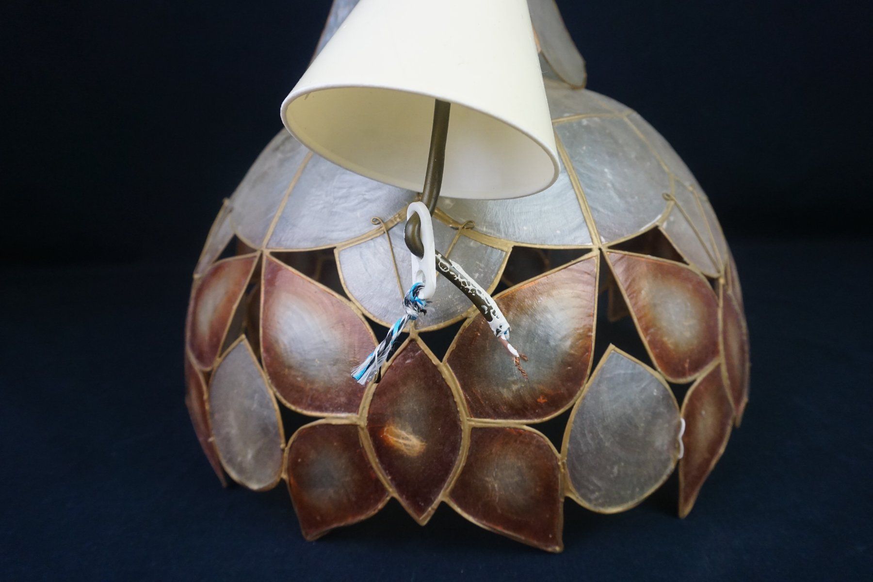 Lampadari & plafoniere: Vintage Hängelampe mit Schmetterlingmuster – Usato da Pratteln venduto da Restwert_Pratteln 3