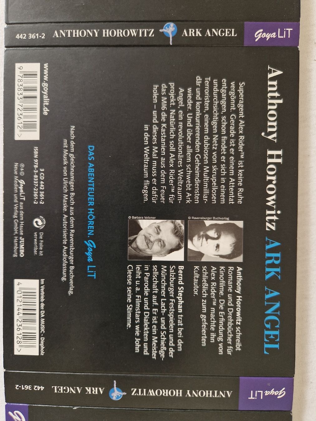Audiolibri: Ark Angel - Anthony Horowitz - 3 CD - Hörbuch – Usato da Lyss venduto da pksuny 2