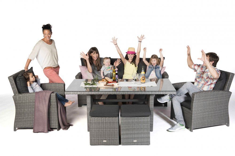 Tische: Rattan Lounge Dining Set –64% – Neu und originalverpackt aus Bern von rattan-lounge