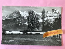 Tunersee mit Eiger, Mönch und Jungfrau