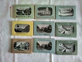 9 Bildermappen Seewis Interlaken Zermatt Jungfraujoch usw.
