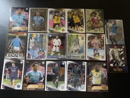 Football Trading Cards Collection all wingers Mint Condition