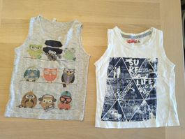 2 Trägershirts Gr. 92