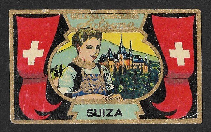Carte collezionabili: Chromo Chocolats Solsona Espagne :  SUIZA, Berne (1920s) – Usato da Genève venduto da Brindisina2019