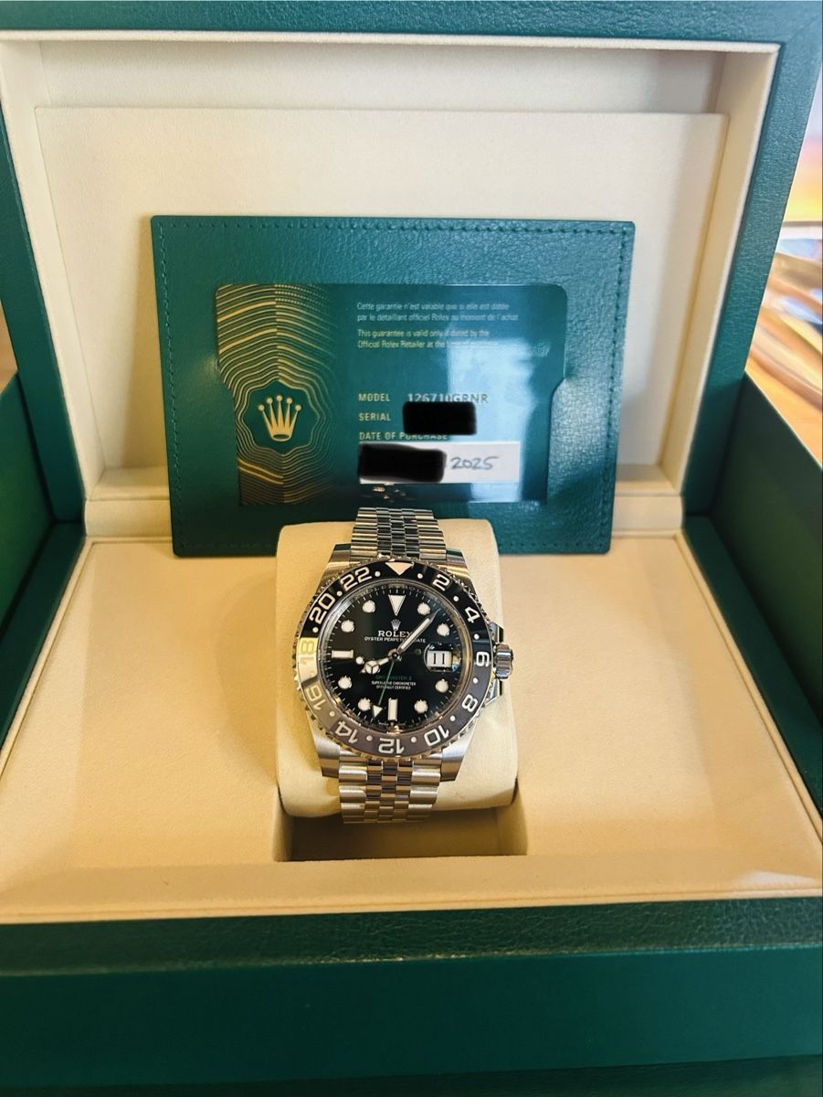 Rolex Orologi: Rolex GMT Master 2 Bruce Wayne – Nuovo (secondo la descrizione) da Ebikon venduto da Nghia1984