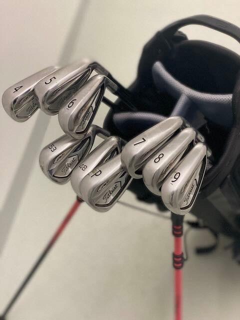 Fer Titleist AP1 718 #7 Pour Femmes - Shaft Tensei AV Rouge, Flex Ladies, Occasion Démo