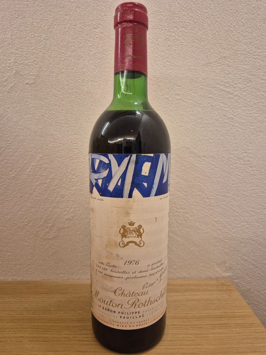 Vino: Château Mouton Rothschild 1976 – Usato da Dinhard venduto da jacuzzy 1