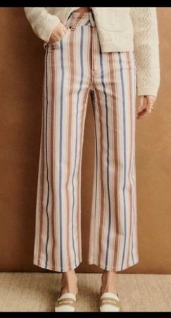 Sezane CROP rayé