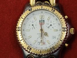 Tag Heuer Chronograph "professional"-Herren Quarzuhr, läuft
