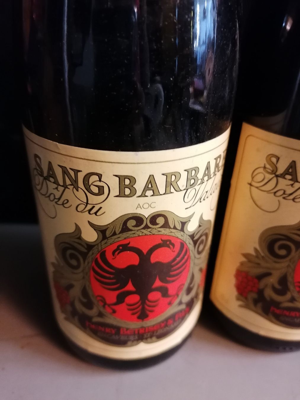 Vins: 2 x Sang Barbare Dôle du Valais 2001/2002 AOC – Neuf (Voir description) à Genève par Leboucheoreilles 6