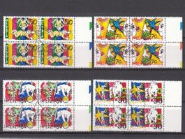 SBK 832 - 835 4er-Block mit ET