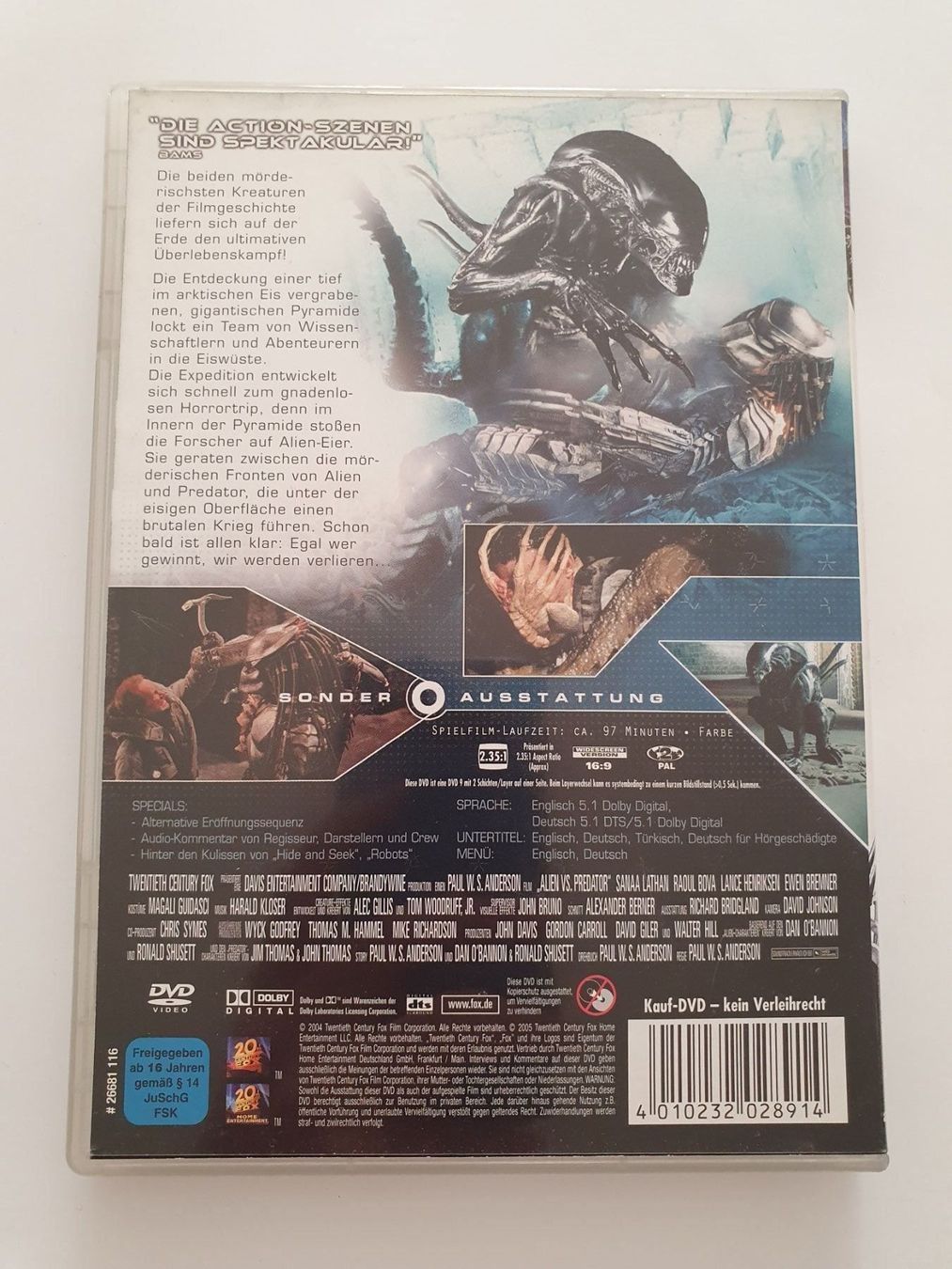 Tous les DVDs: Alien vs Predator – D'occasion à Oberdorf BL par BaldenEagle 1