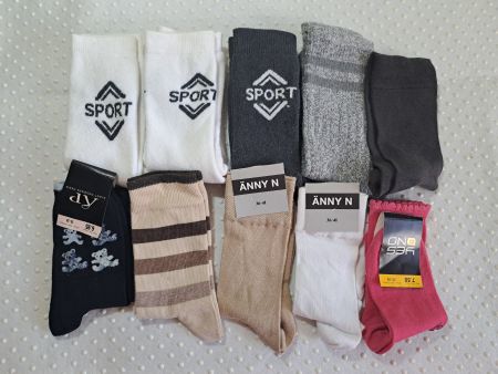 NEU! 10x Socken Damen Sportsocken Mix Gr. 35-38