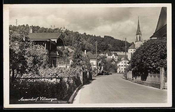 Cartes postales: AK Villmergen, Partie im Ausserdorf – D'occasion à Berlin par bartko-reher
