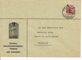 Brief, Schweiz. Schumachermeisterverband Amt Hochdorf 1943