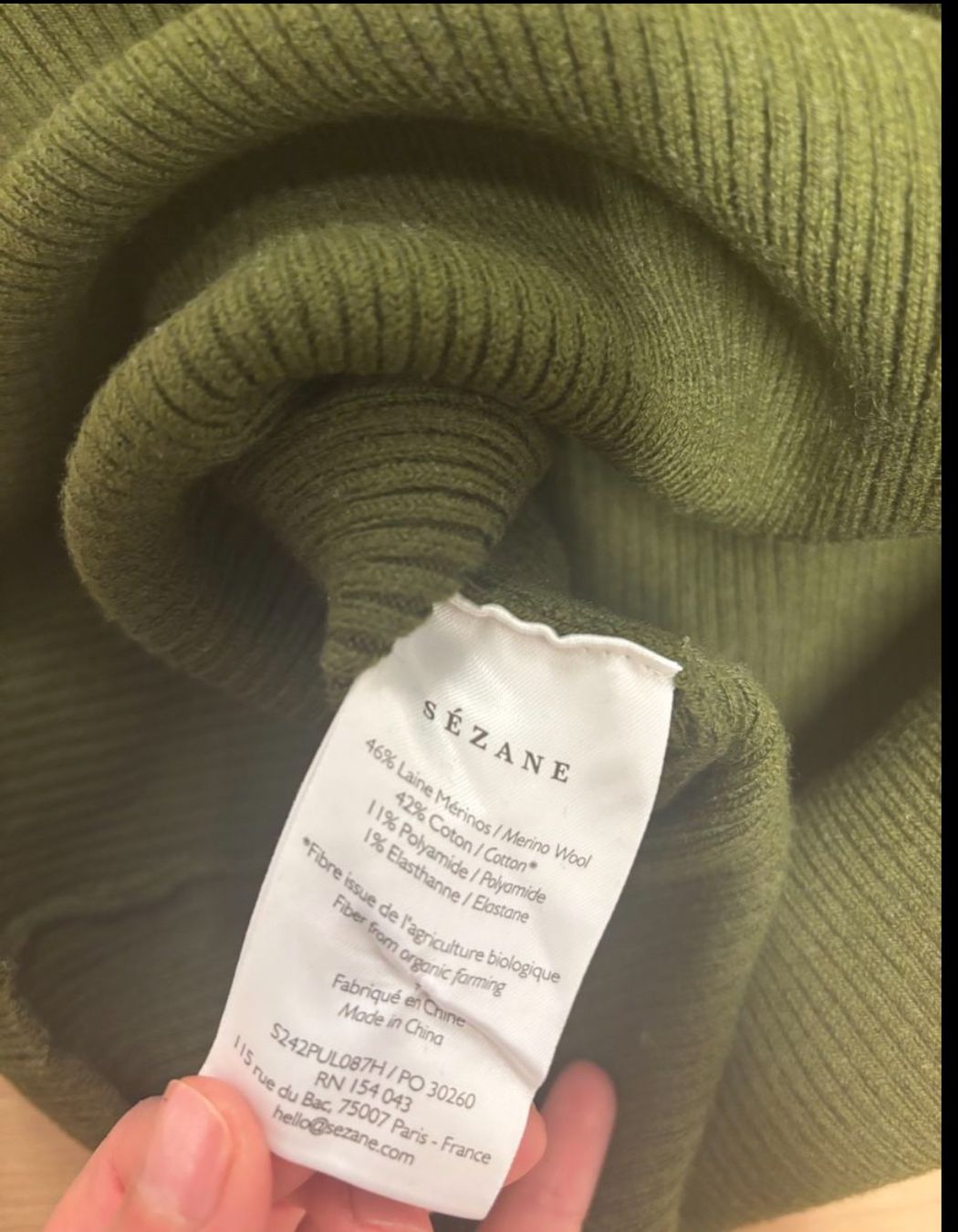Sezane Maglioni & Felpe: Sézane Langarmshirt Gr. S – Nuovo (secondo la descrizione) da Zürich venduto da Lilly32 3