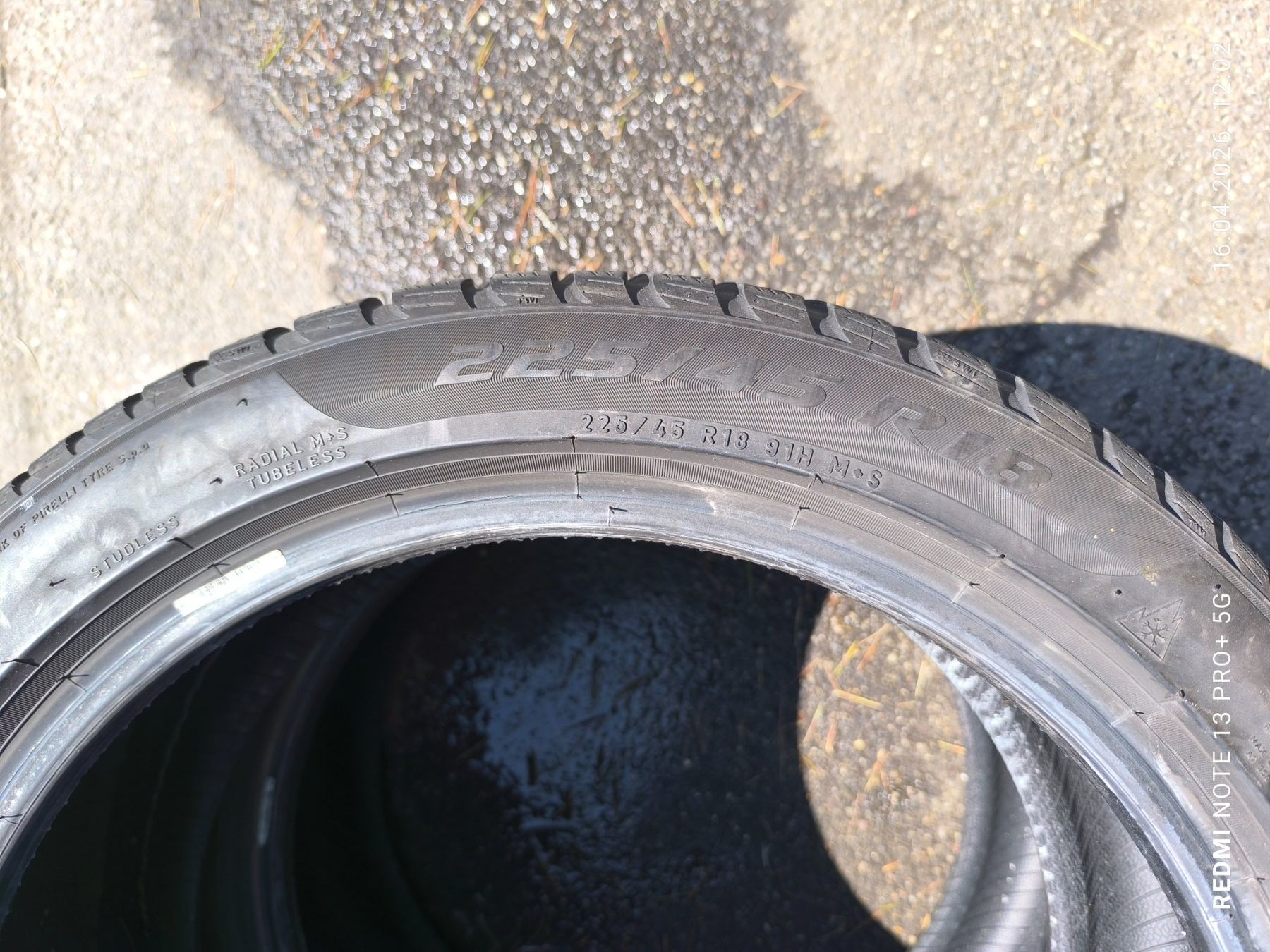 Pirelli Pneumatici & Ruote complete: Pirelli Sotto Zero3 225/45R18 – Usato da Jona venduto da Nabobtuning 3