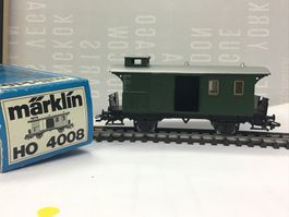 Märklin HO 4008 Güterwagen, Top Zustand, Vintage Modell