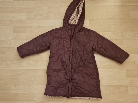 Wintermantel für Mädchen, Grösse 116,