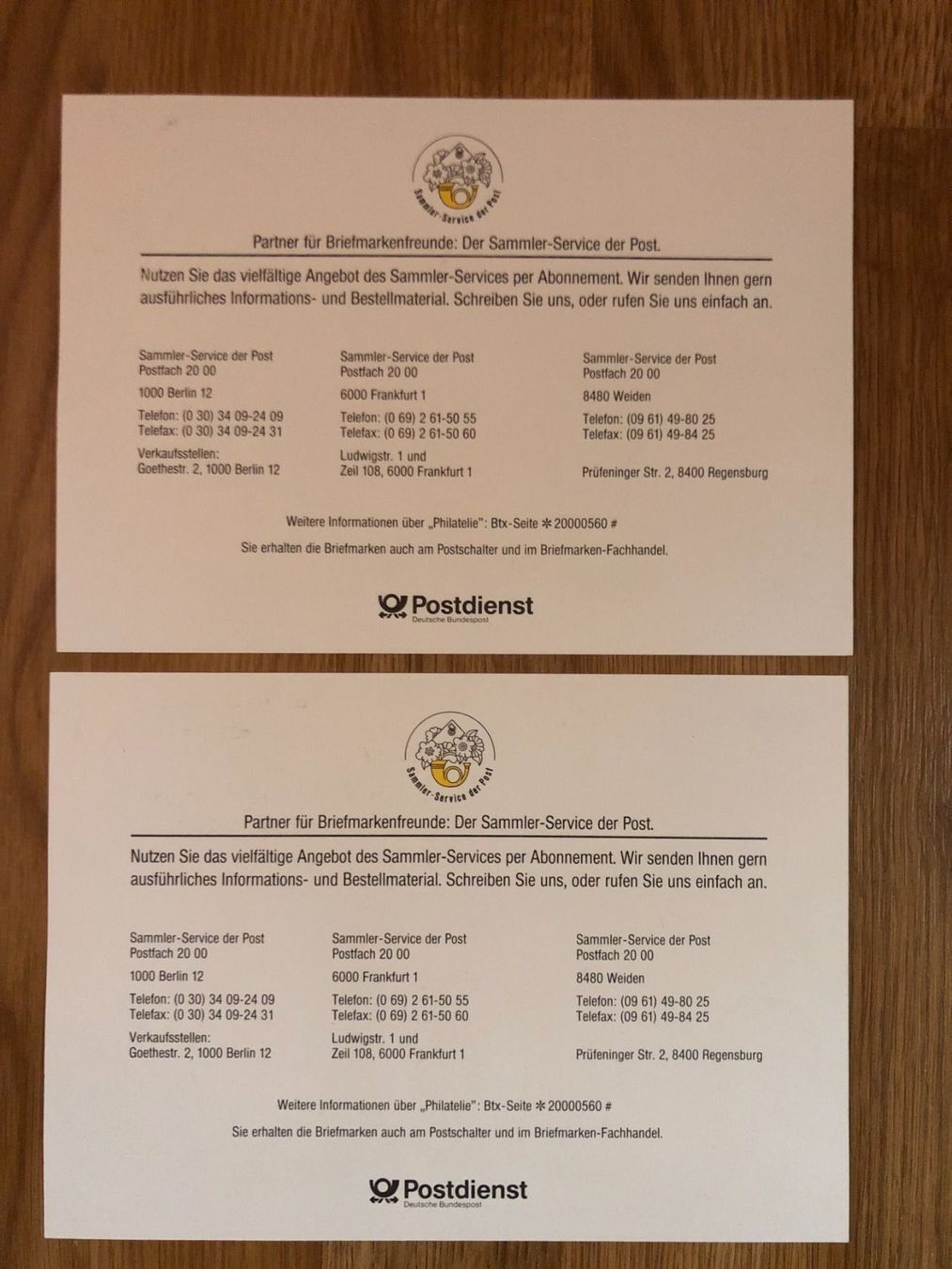 Alle Briefmarken: 2 Erinnerungskarten "Tag der Deutschen Einheit" 90 – Neu (gemäss Beschreibung) aus Landquart von interesse63 5