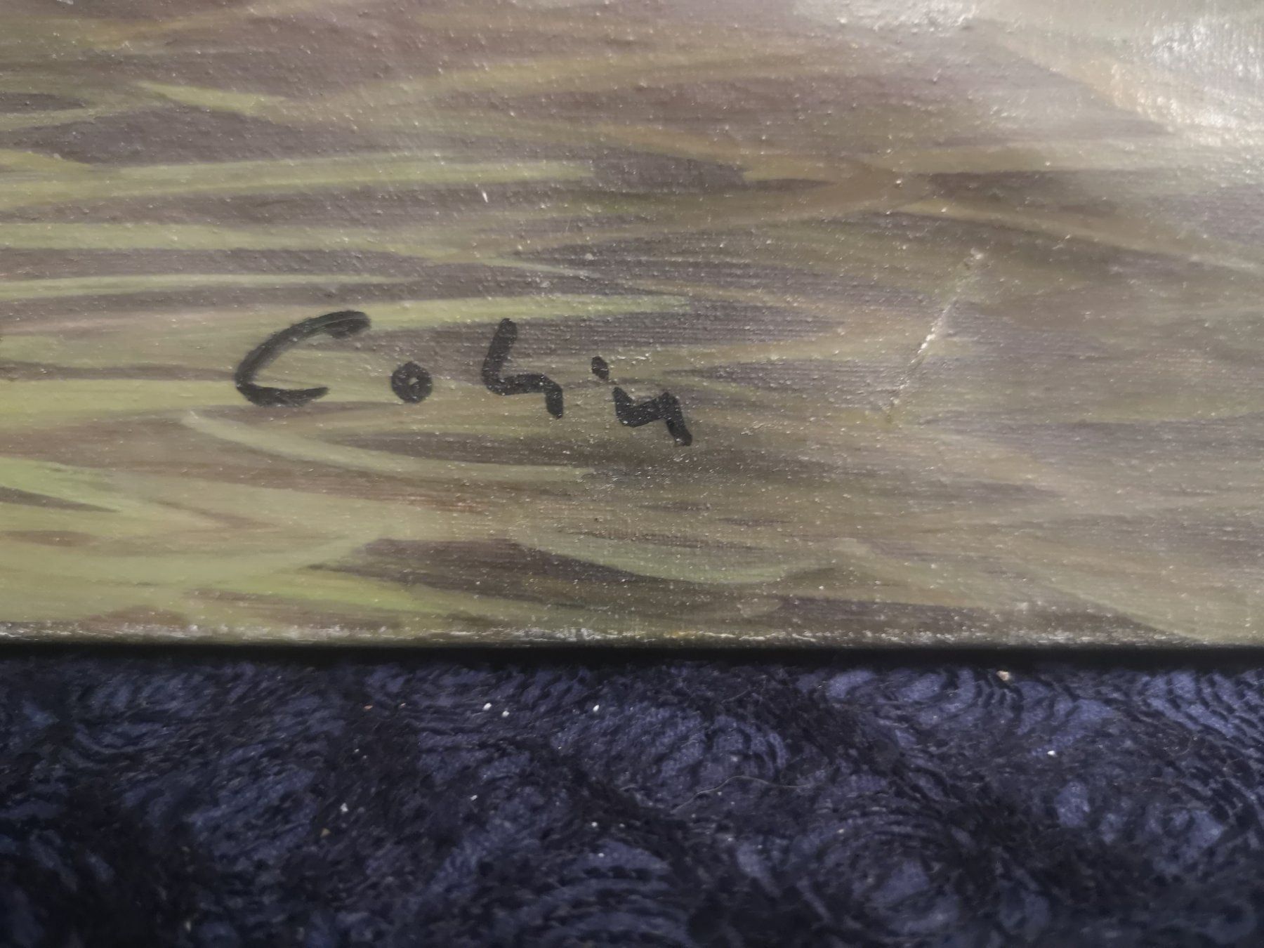 Dipinti: HUILE SUR TOILE SIGNÉE COLIN – Usato da Genève venduto da Qanil77 5