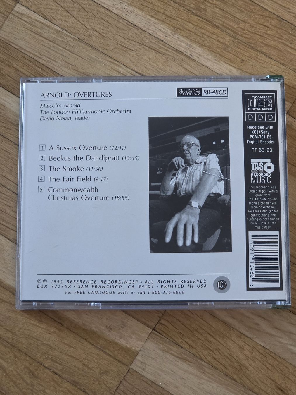 CD: CD: Malcolm Arnold: Overtures: London Philharmonic Orchestra – Usato da Aesch BL venduto da immon 1
