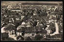 Lenzburg, Gesamtansicht aus der Vogelsch