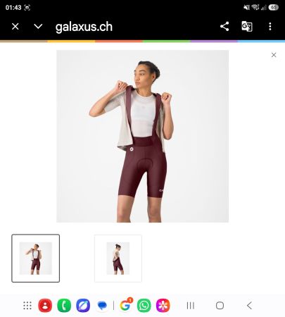 Castelli Velo Hose für Frauen Gr. M