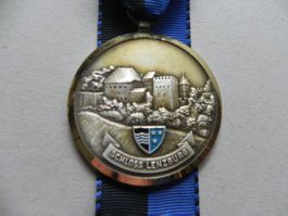 Medaille Schloss Lenzburg Kanton Aargau AG 1975 Auszeichnung