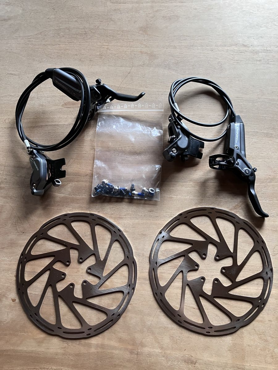 Sram Ersatzteile: SRAM CODE BRONZE STEALTH Bremsset inkl. 200mm Disc – Neu (gemäss Beschreibung) aus Winterthur von tld01
