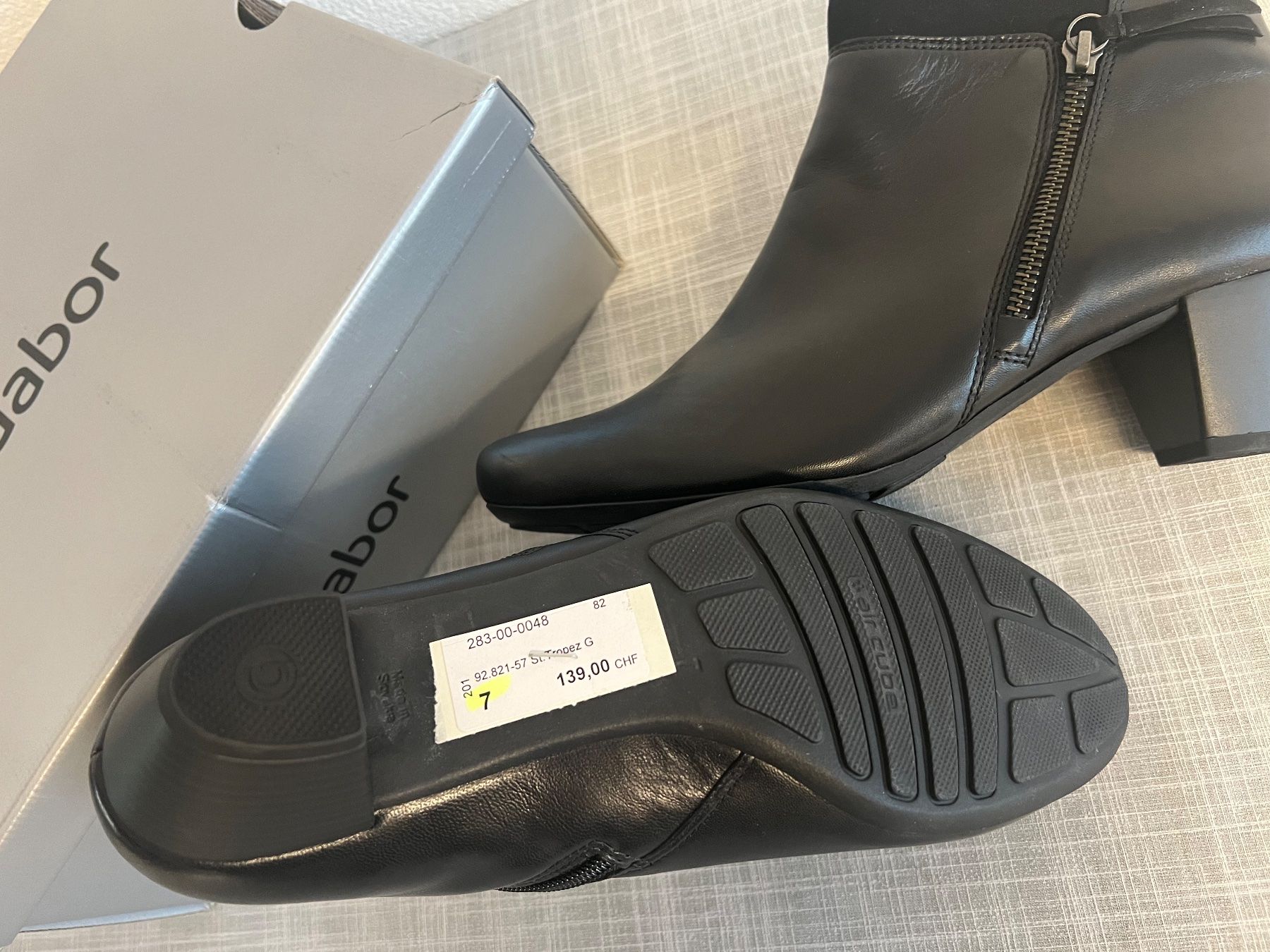 Gabor Scarpe da donna: GABOR Stiefeletten schwarz 40 – Nuovo e nell'imballaggio originale da Frauenfeld venduto da dilili 1