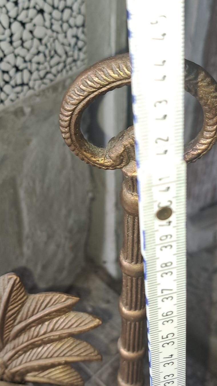 Statuette: Dekorative Türstopper-Figur aus Messing, Elefant – Usato da Kölliken venduto da Upcycling-by-Mc-TAM 4