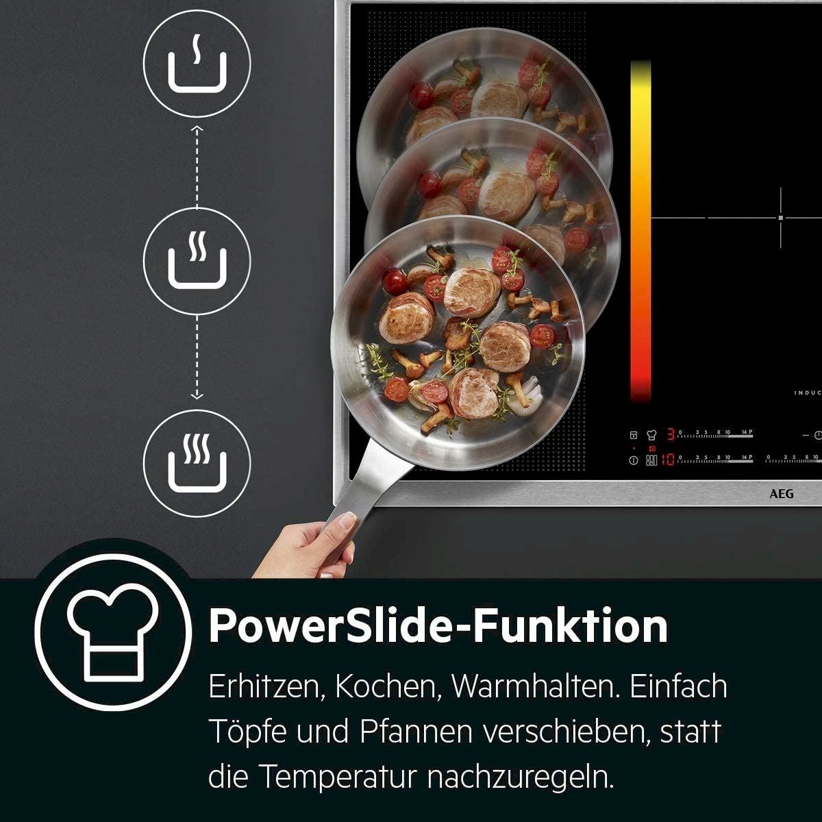 AEG Cucine: AEG IKE84471XB Induktionskochfeld – Nuovo e nell'imballaggio originale da Bottighofen venduto da zaap 1